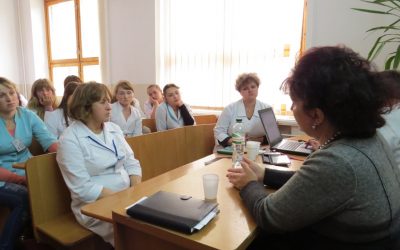 Лекция в Ивано-Франковском медицинском колледже