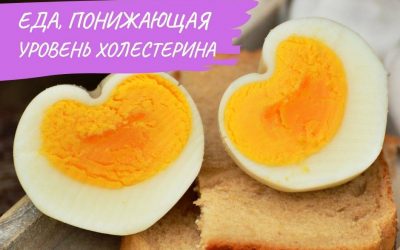 Еда, понжающая уровень холестерина