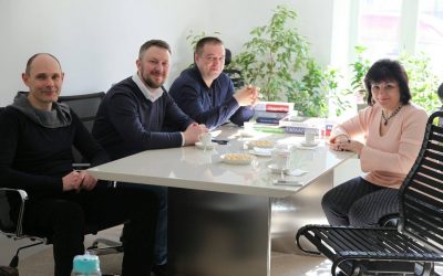 Посещение издательства «Нова книга»