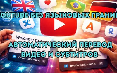 YouTube без языковых границ: автоматический перевод видео и субтитров