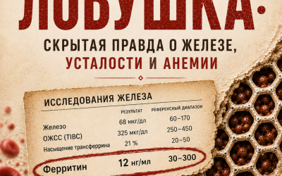 📚 Книга «Ферритиновая ловушка» теперь доступна на русском языке!