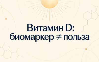 Новое о витамине D и железе
